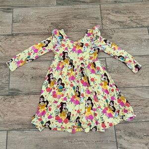 LITTLE SLEEPIES DRESS: PRINCESS BELLE (Size 3T)